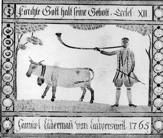 Fig. 6 Corno alpino 1765