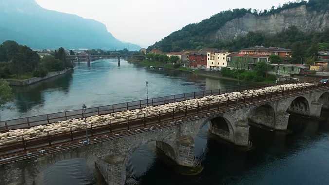 Super transumanza a&nbsp;Lecco